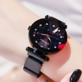 Звездное небо, модные трендовые водонепроницаемые часы, в корейском стиле, простой и элегантный дизайн