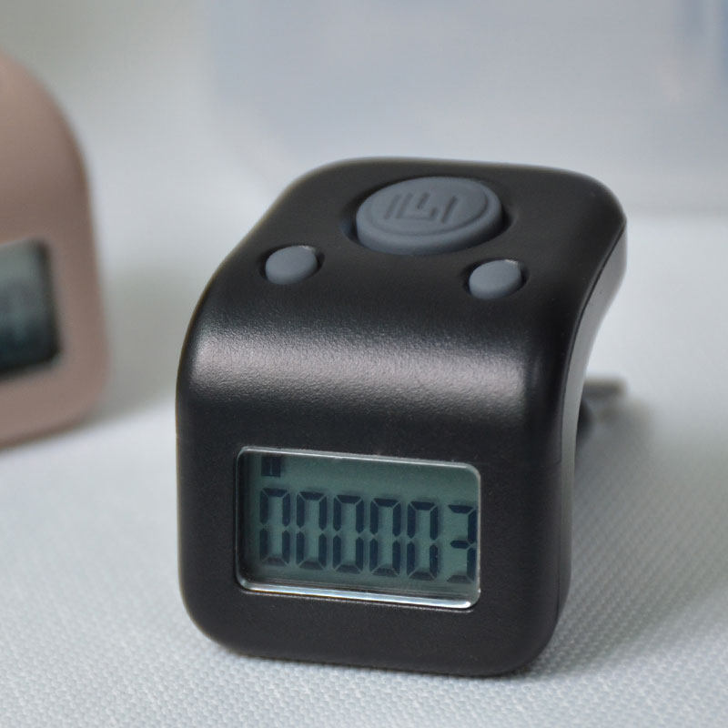 一心藏式防水电子计数器指环夜光大屏指按点数器记数磁吸戒指型,淘宝优惠券,粉丝福利购,淘宝优惠卷