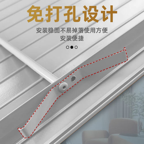 铝合金暖气罩分水器遮挡罩百叶窗通风口格栅散热装饰送卡扣可定制 - 图1
