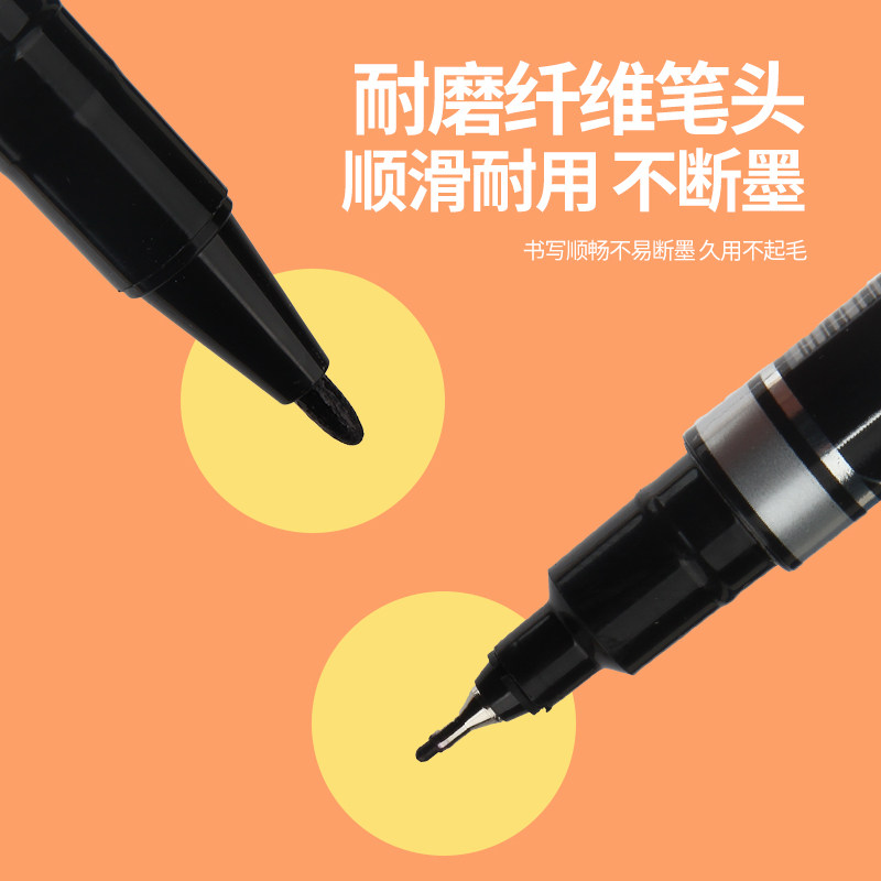 勾线笔记号笔双头美术专用小学生黑色蓝色红色油性笔马克笔防水油,淘宝优惠券,粉丝福利购,淘宝优惠卷