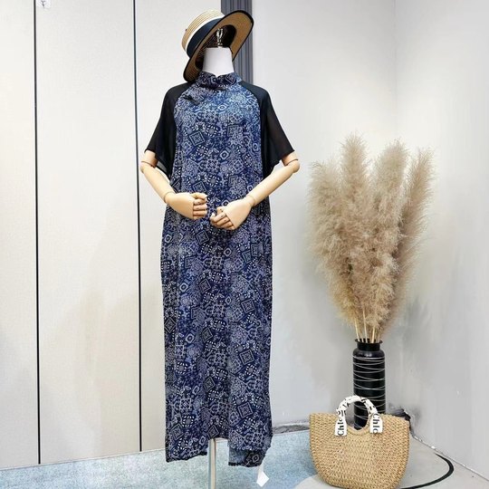 1-50 Liuge Original Clothing Factory Customized Women's Large Size Improved Dress Live Broadcast Special Link