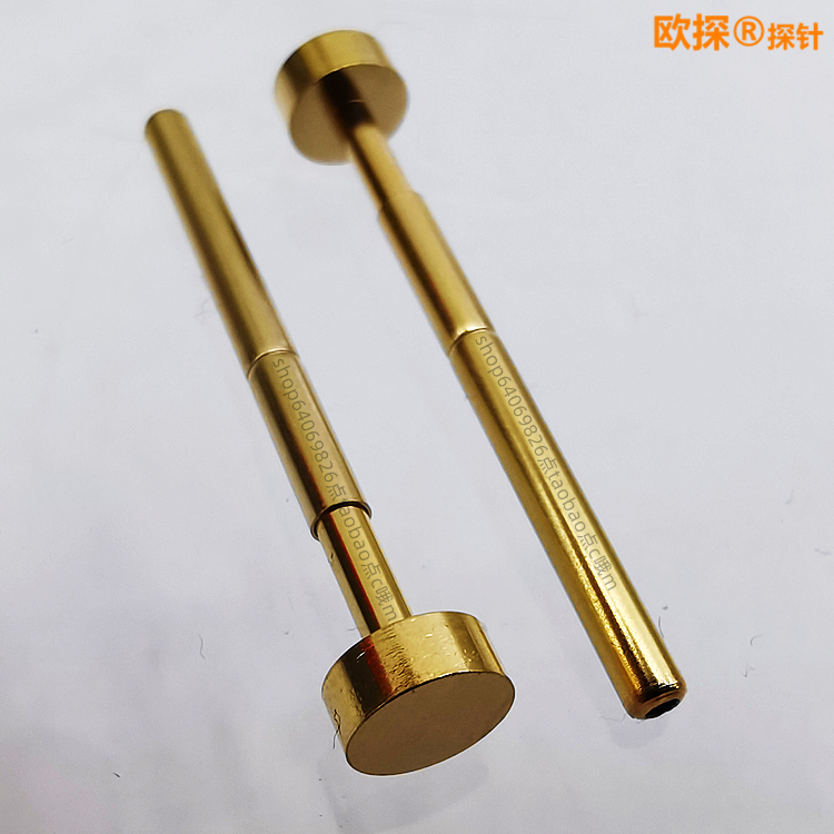 PA156-G6(6MM)加大平头 2.36*34MM大平面头测试针 ICT弹簧顶针FCT - 图2