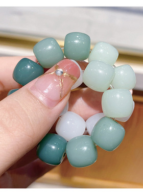 学生盘玩手串珠子手链桃花手捻