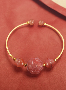 diyoar保色14k包金编织珠子