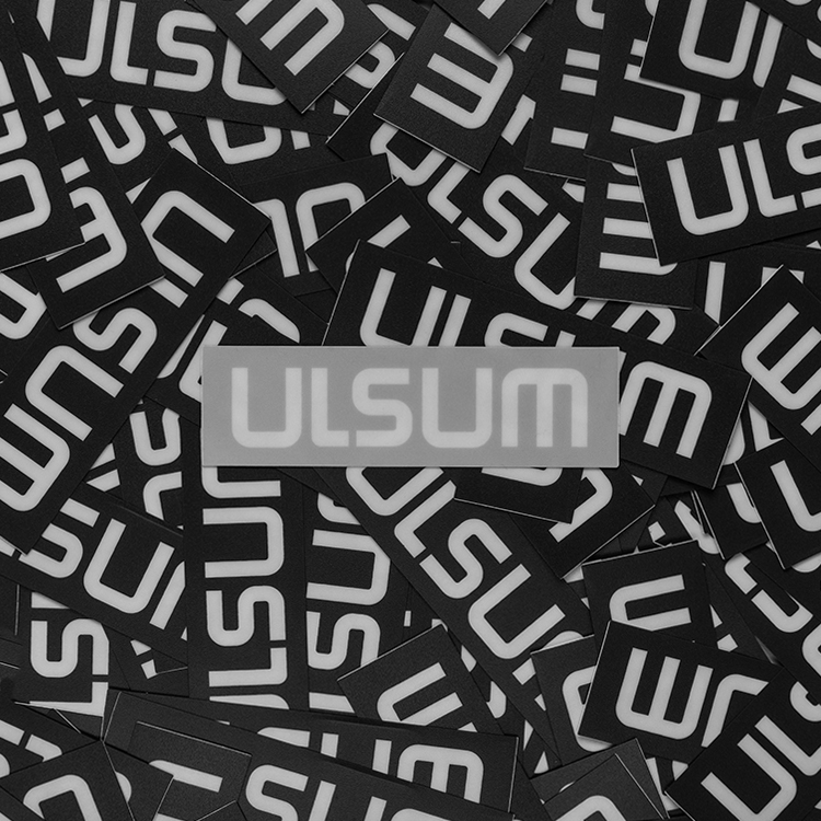 ULSUM PVC STICKER 塑料磨砂质感贴纸 - 图0