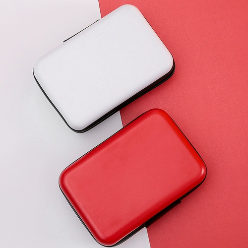 Косметичка, портативная сумка через плечо, водонепроницаемая сумка-органайзер, помада, в корейском стиле