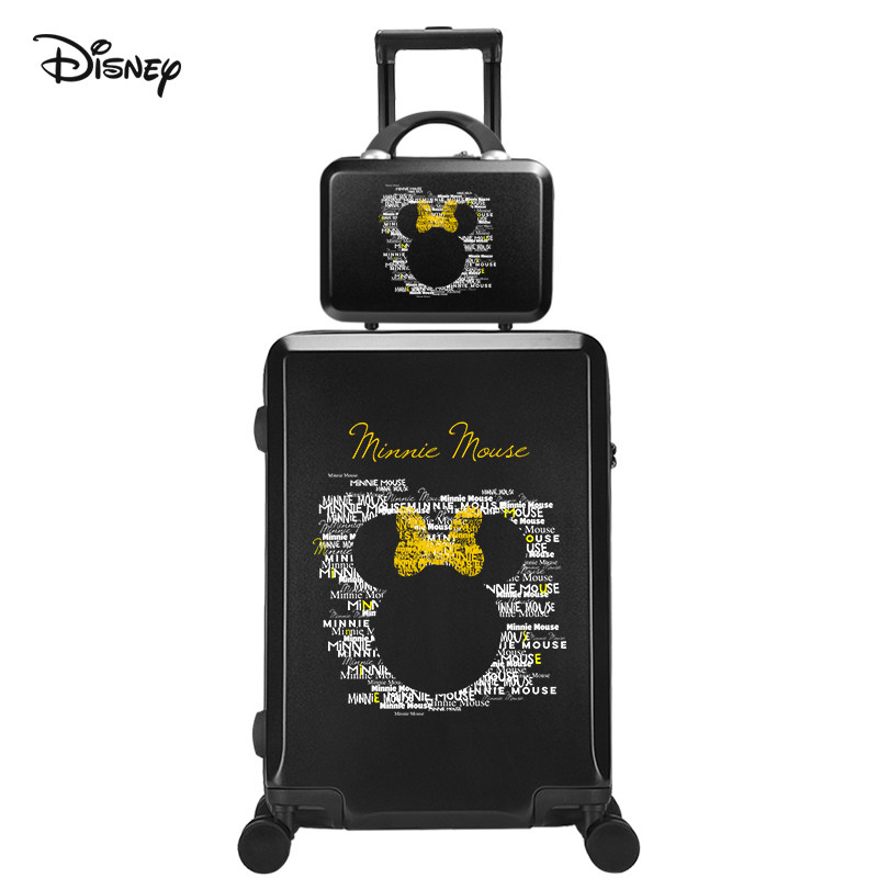 迪士尼女网红ins子母箱24旅行箱子 途威箱包旅行箱