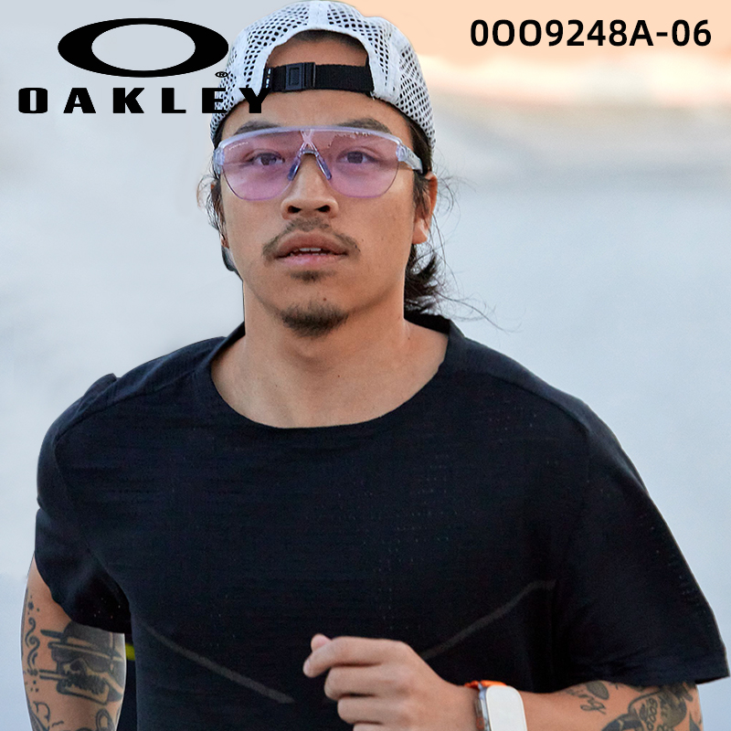 Oakley/欧克利墨镜 0OO9248A前卫矩形无框户外运动太阳镜骑行眼镜