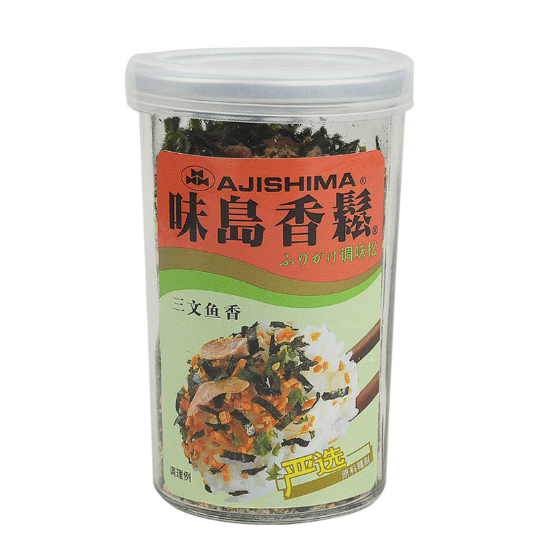 味岛香松 三文鱼香52g/瓶 日式寿司饭团拌饭拌面海苔濑户调味 - 图3