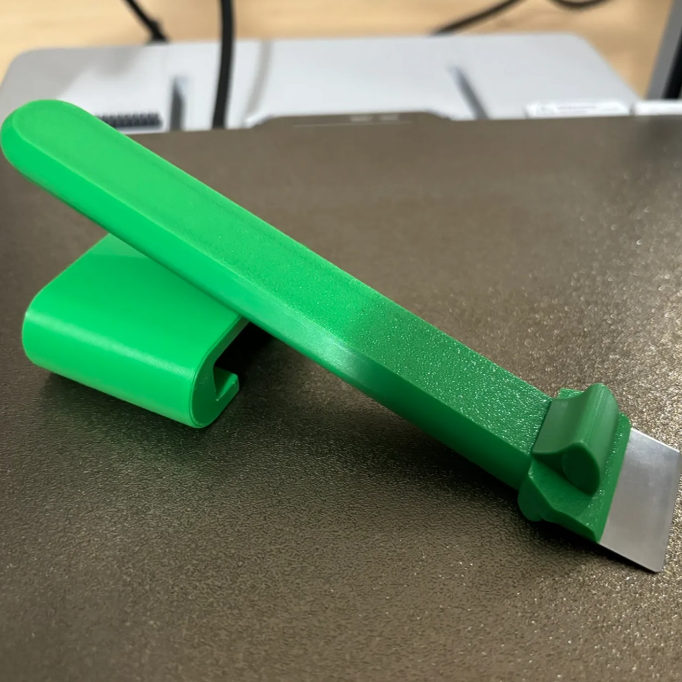 Bambu Lab拓竹3D打印机配件热床平台刮刀刀片SK5钢 通用兼容款 - 图0