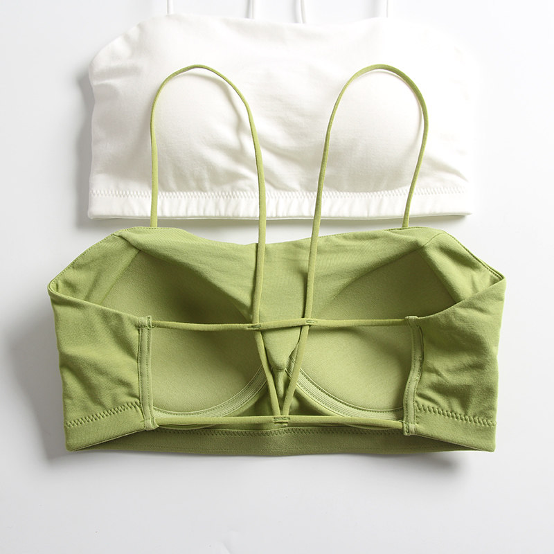 如恋2件美背短款莫代尔棉小抹胸 如恋抹胸