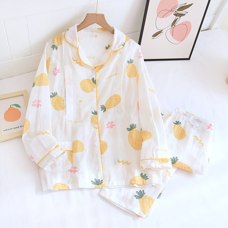 月子服纯棉双层纱布孕产妇长袖睡衣薄款春夏喂奶衣全棉开衫哺乳服,淘宝优惠券,粉丝福利购,淘宝优惠卷