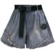 Hot pants ສັ້ນ denim ບາງ summer ກໍາໄລບາງ