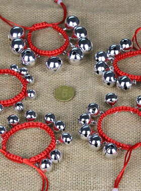 舞蹈表演铃铛手链六一超响铜铃铛