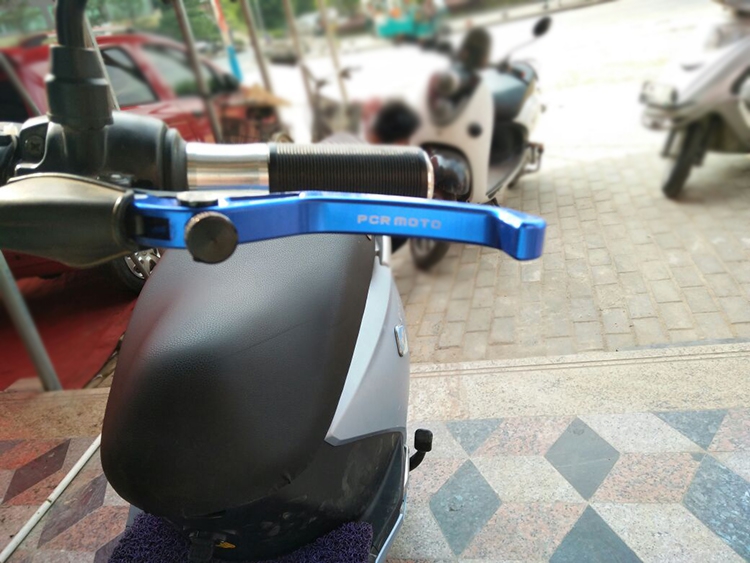 适用小牛九号009刹车手把改装骠骑祖玛山猫 双碟刹拉杆 刹车牛角 - 图1