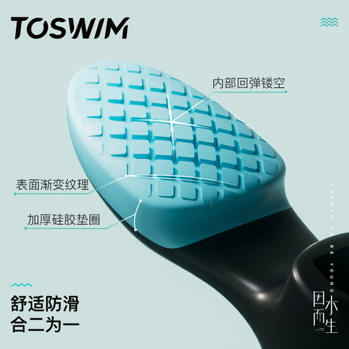 TOSWIM游泳鼻夹专业成人潜水防呛水防水防滑鼻塞耳塞套装鼻子夹 - 图0