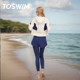 TOSWIM women's split sun protection swimsuit