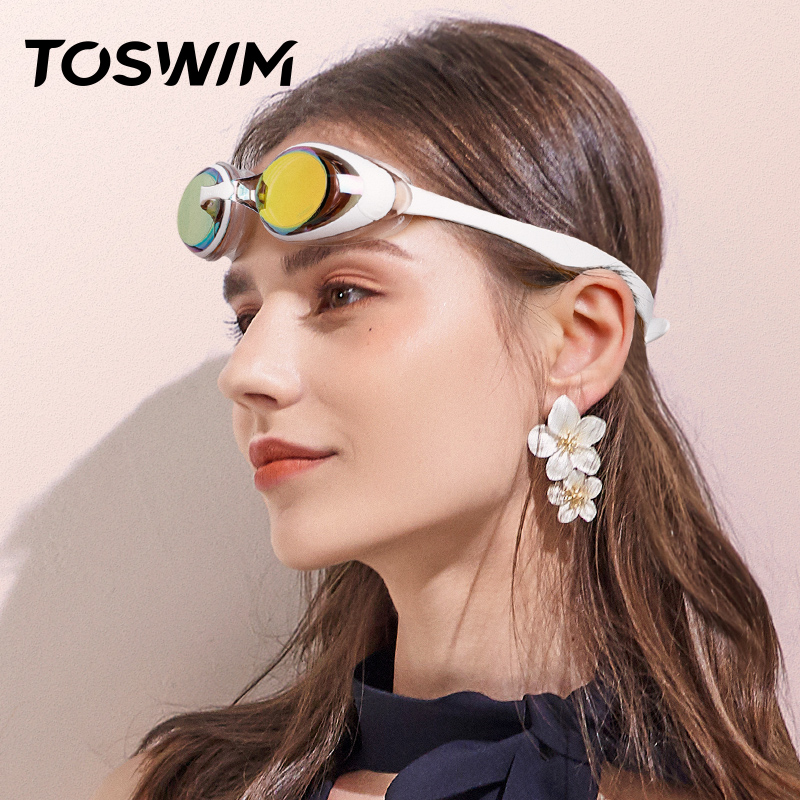 toswim泳镜防雾防水高清游泳眼镜 toswim泳镜