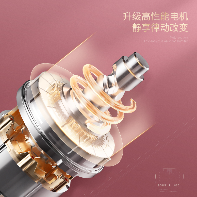 施耐德泽谦专卖店施耐德垂直律动甩脂机减肥神器全身家用瘦肚子懒人瘦身器材抖抖机3