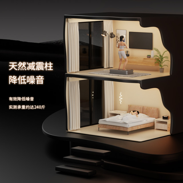 SND Vertical Rhythm Fat Loss Machine Assists Weight Loss Whole Body Home Slim Belly Slimming Equipment Shaking Machine for Lazy People