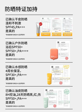 【画梅推荐】934防晒霜943悦颜清透防晒乳防水脸部隔离官方正品
