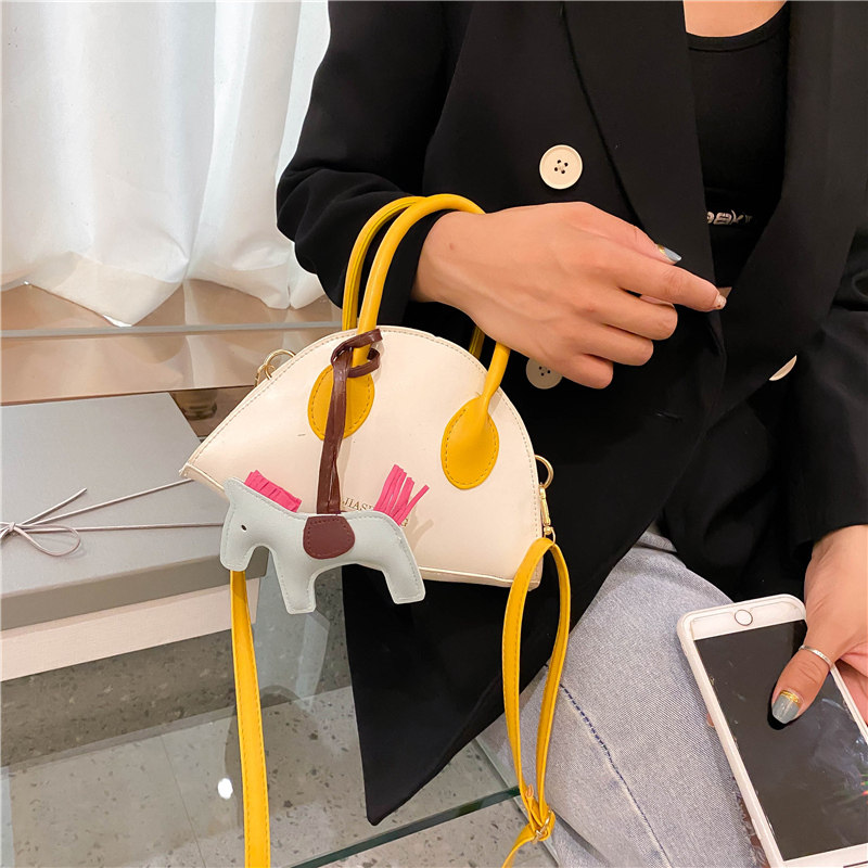 女2020新款潮撞色今年流行的小包包 圣茵娜女士包袋