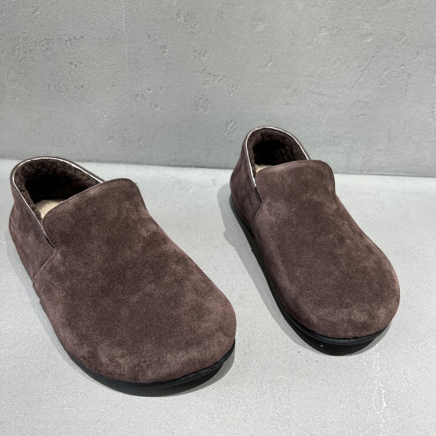 欧洲站先锋名典女鞋2025冬季新欧货真皮平底加绒保暖勃肯鞋奶奶鞋,淘宝优惠券,粉丝福利购,淘宝优惠卷