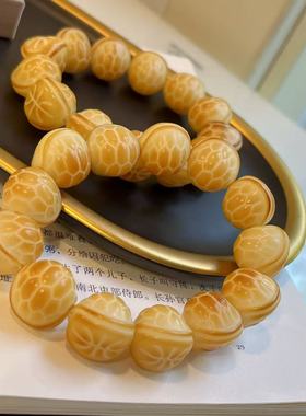 天然菩提根富甲一方手串