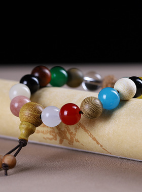 十八籽手串金刚菩提18籽手链佛珠饰品星月文玩男女款18子直播爆款