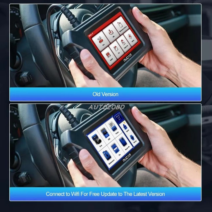 MUCAR CS6 CS4 OBD2 Car Diagnostic Scanner ABS SRS EC M TCM - 图0
