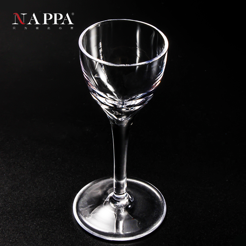 NAPPA 水晶玻璃白酒杯套装 高脚小酒杯白酒礼盒 分酒壶送礼物 - 图2