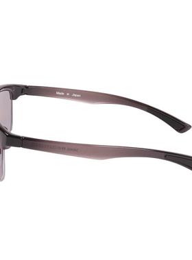 代购SWANS女士太阳镜防紫外线抗冲击偏振高清晰方形偏光烟灰色