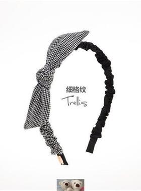 蝴蝶结发箍女简约韩国网