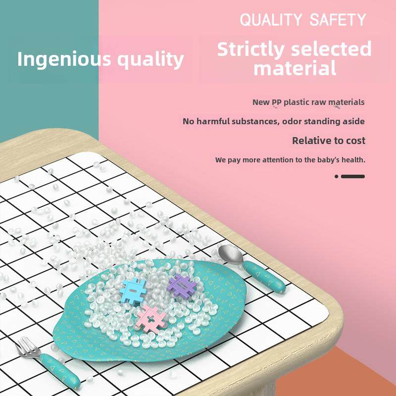 儿童雪花片拼图数字方块积木男孩女孩宝宝拼插装塑料拼接益智玩具,淘宝优惠券,粉丝福利购,淘宝优惠卷