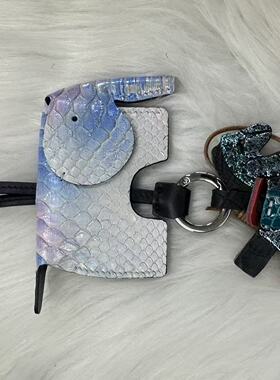 鳄鱼皮鸵鸟皮蜥蜴皮各种稀有皮大象饰品