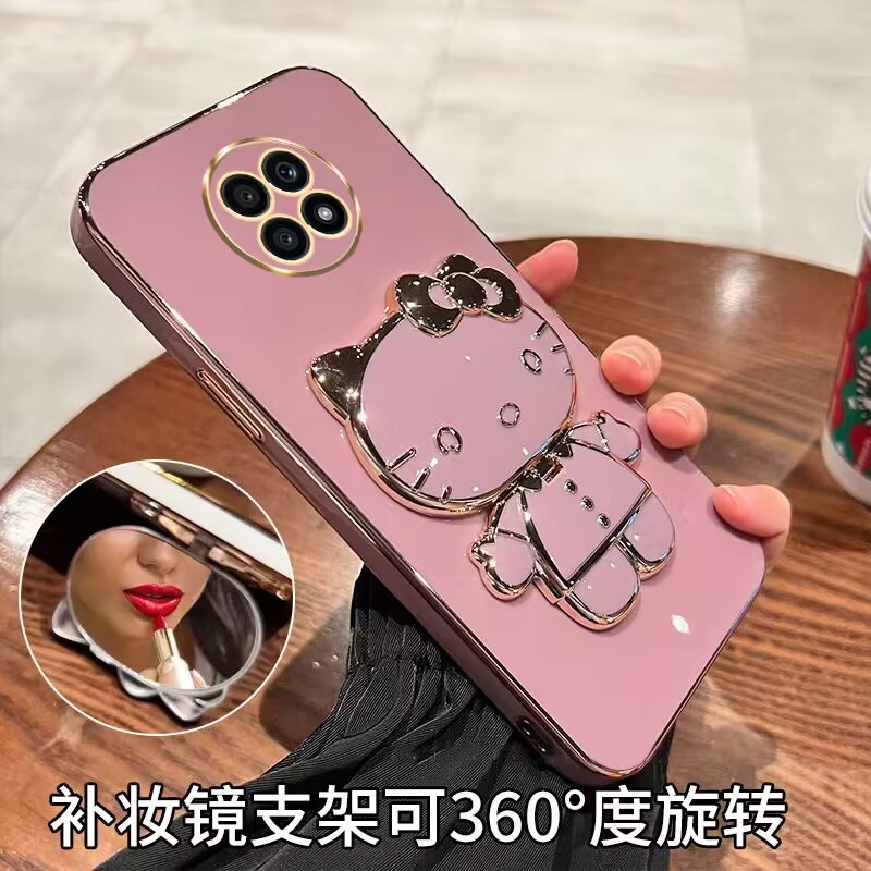 华为荣耀X20手机壳honorX20保护硅胶套5G全包NTN一AN20防摔软壳20x女NTNAN带镜子支架x205g外壳可爱X2O高级感 - 图0