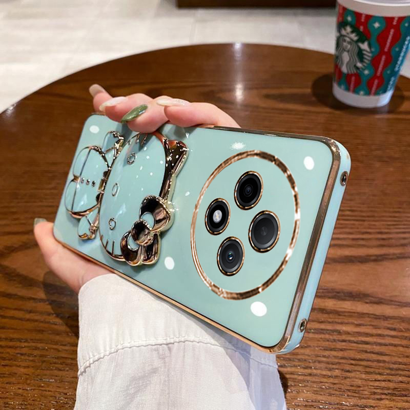 适用oppoA3pro手机壳oppo保护A3por硅胶套5G全包防摔PJY110软壳opa3带镜子支架pr0新款女oppopjy可爱卡通0pp0 - 图2