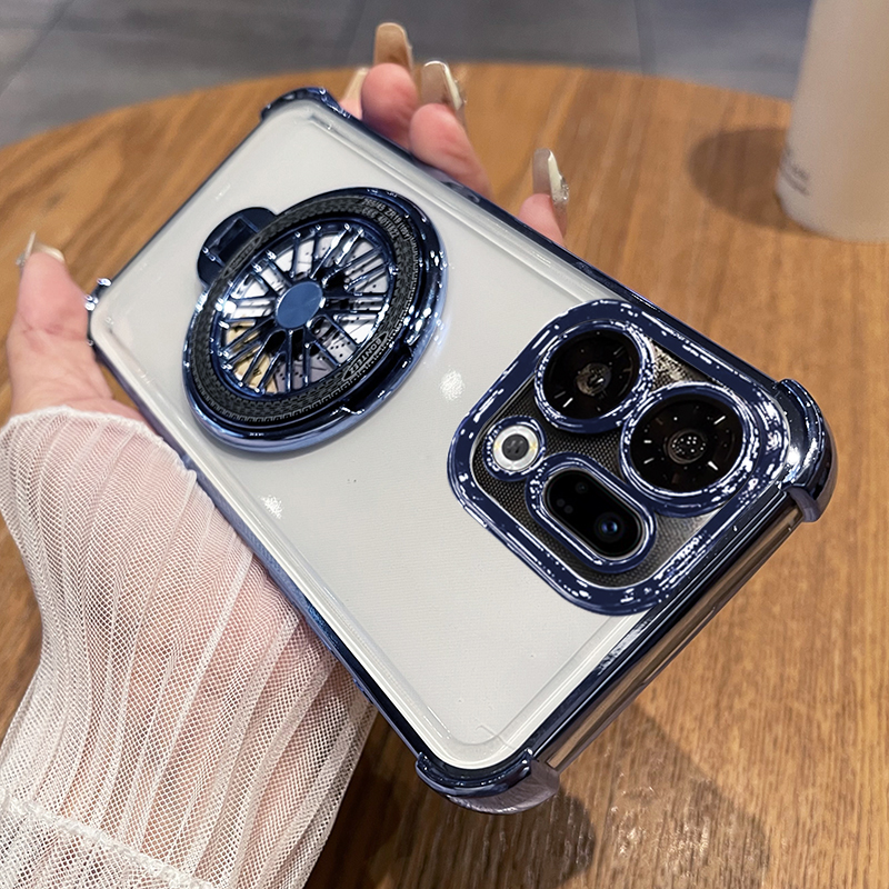 适用oppofindx9手机壳findx9pro保护套PLJ110带镜头膜PLG全包气囊防摔find透明软por男女oppo支架oppox新款x9 - 图1