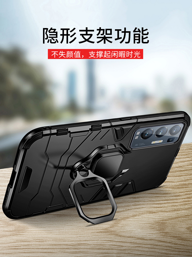 opporeno5pro十手机壳reno5por保护5G硅胶套oppo全包气囊防摔oppreno磨砂硬壳opopreno加0pp0男女proplus散热 - 图2