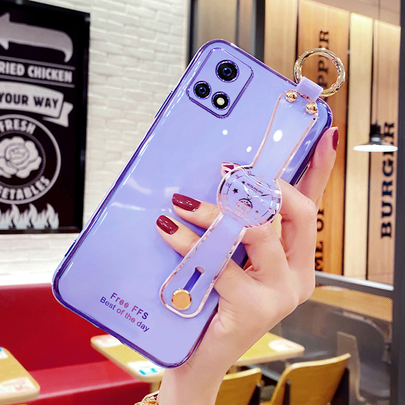 适用vivoy31s手机壳vivo y31s标准版腕带保护硅胶套V2054A斜挎挂绳st2全包2068防摔t2软壳voy丫女t1可背带st1 - 图0