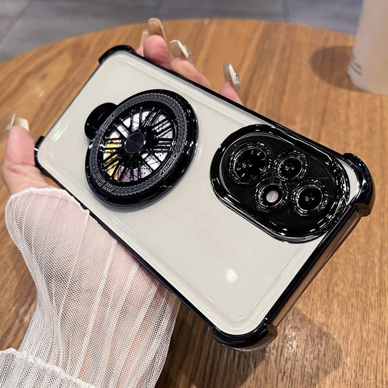 适用华为荣耀200手机壳honor200pro保护硅胶套ELI一AN00自带镜头膜全包气囊防摔透明软ELP男女por高级感支架,淘宝优惠券,粉丝福利购,淘宝优惠卷