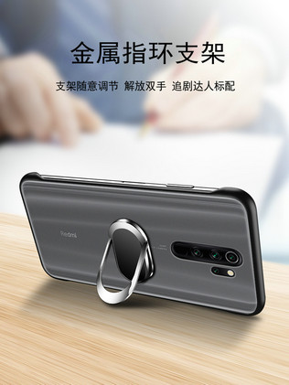 红米note8pro手机壳redminote8透明保护硅胶套redmi not8por防摔小米noto8磨砂超薄软壳硬壳男女无边框创意8p - 图2