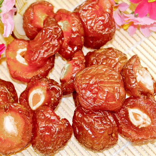 【新边界-半边梅200g】话梅干酸甜蜜饯果脯酸甜味情人梅零食 - 图1