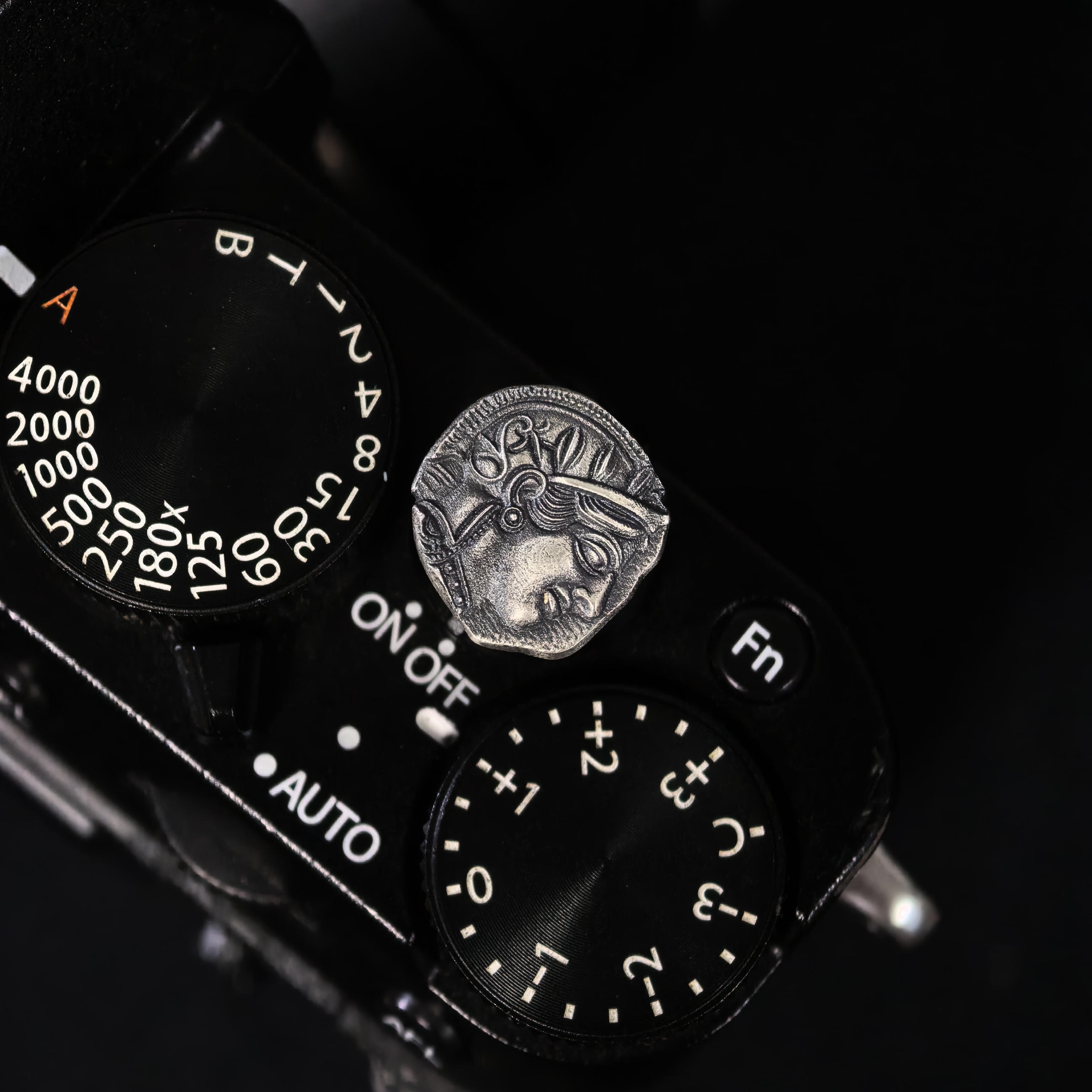 徕卡dlux8银快门按钮立体浮雕适用于q3富士xe5尼康zf快门键帽配件 - 图0