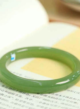 天然和田玉晴水手镯女款