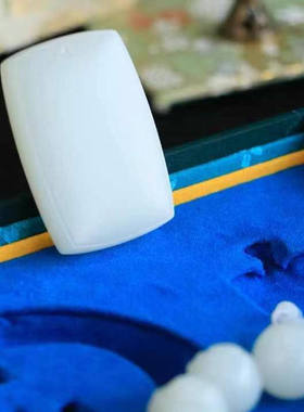 新疆和田玉白玉手链女款