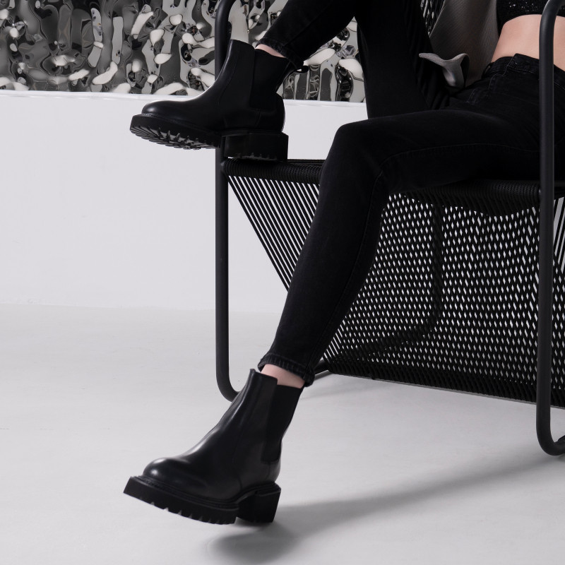 INJOYLIFE Chelsea platform shoes ankle boots