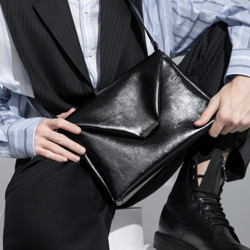 INJOYLIFE包包春夏信封包时尚大容量中性单肩斜挎包男软皮包包,淘宝优惠券,粉丝福利购,淘宝优惠卷