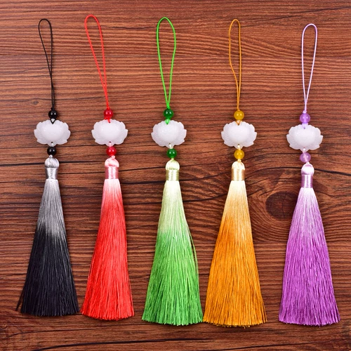 Аксессуар с кисточками, ретро классическая подвеска, градиент, китайский стиль