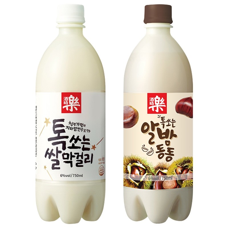 韩国进口果酒米酒女士甜酒玛格丽马格利饮料750ml 大瓶装 - 图3